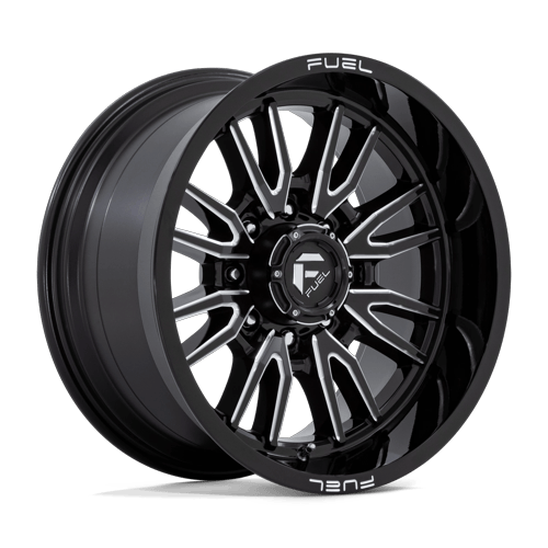 20x10 | 8x6.5 | -18 | 125.10 | Fuel 1PC | GLOSS BLACK MILLED D76120008247