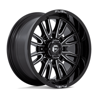 20x10 | 8x6.5 | -18 | 125.10 | Fuel 1PC | GLOSS BLACK MILLED D76120008247