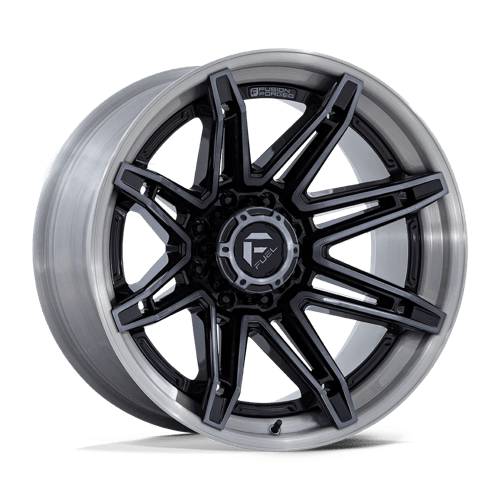 20x10 | 8x180 | -18 | 124.20 | Fuel 1PC | GLOSS BLACK BRUSHED DARK TINT FC401BT20108818N