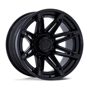 20x10 | 6x135 | -18 | 87.10 | Fuel 1PC | MATTE BLACK W GLOSS BLACK LIP FC401MX20106318N