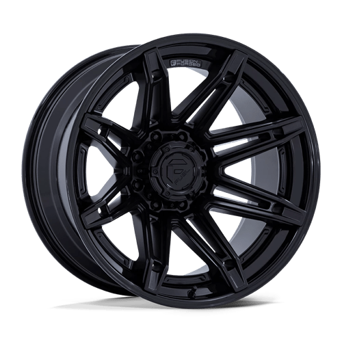 20x10 | 6x135 | -18 | 87.10 | Fuel 1PC | MATTE BLACK W GLOSS BLACK LIP FC401MX20106318N