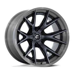 20x10 | 6x135 | -18 | 87.10 | Fuel 1PC | GLOSS BLACK BRUSHED DARK TINT FC402BT20106318N