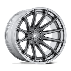 20x10 | 5x5.0 | -18 | 71.50 | Fuel 1PC | PLATINUM W CHROME LIP FC403AP20105018N