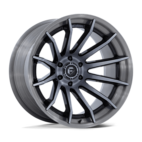 20x9 | 6x135 | 1 | 87.10 | Fuel 1PC | GLOSS BLACK W BRUSHED GRAY TINT FACE & LIP FC403BT20906301