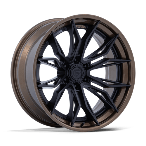 20x9 | 6x5.5 | 1 | 106.10 | Fuel 1PC | MATTE BLACK W GLOSS BRONZE LIP FC404MZ20906801