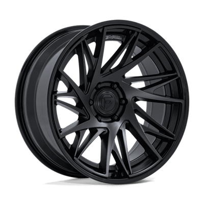 20x9 | 6x5.5 | 1 | 106.10 | Fuel 1PC | MATTE BLACK W GLOSS BLACK LIP FC405MB20906801
