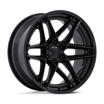 20x9 | 6x5.5 | 1 | 106.10 | Fuel 1PC | MATTE BLACK W GLOSS BLACK LIP FC408MB20906801