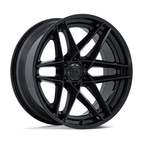 20x9 | 6x5.5 | 1 | 106.10 | Fuel 1PC | MATTE BLACK W GLOSS BLACK LIP FC408MB20906801