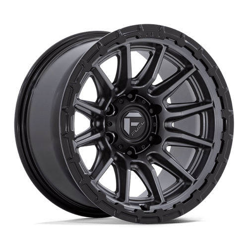 20x9 | 6x5.5 | 1 | 106.10 | Fuel 1PC | MATTE GUNMETAL W GLOSS BLACK LIP FC866AB20906801