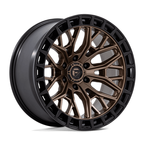 20x10 | 6x5.5 | -18 | 106.10 | Fuel 1PC | MATTE BRONZE W MATTE BLACK LIP FC869ZB20106818N