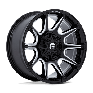 20x10 | 6x135 5.5 | -18 | 106.10 | Fuel 1PC | GLOSS BLACK MILLED FC880BE20106718N