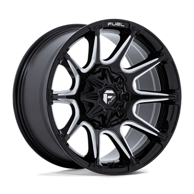 22x10 | 6x135 5.5 | 10 | 106.10 | Fuel 1PC | GLOSS BLACK MILLED FC880BE22106710