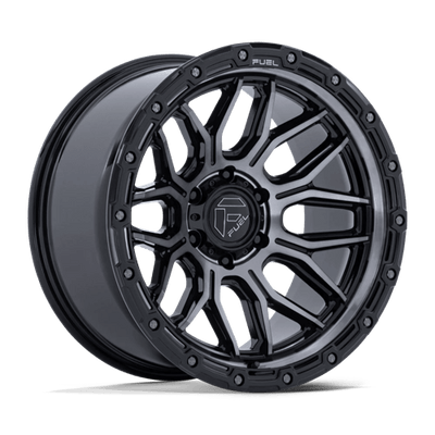 18x9 | 6x5.5 | 20 | 106.10 | Fuel 1PC | GLOSS BLACK MACHINED W GRAY TINT FC881BT18906820