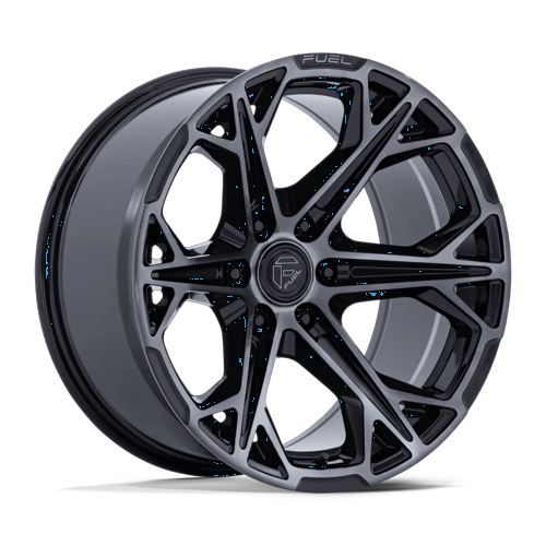 20x9 | 6x5.5 | 20 | 106.10 | Fuel 1PC | GLOSS BLACK DARK TINTED CLEAR FC886BT20906820