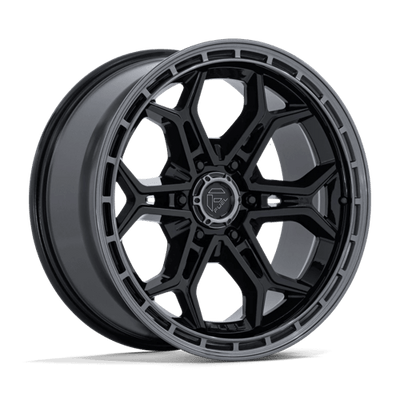 20x9 | 6x5.5 | 20 | 106.10 | Fuel 1PC | GLOSS BLACK W GLOSS GUNMETAL LIP FC896BA20906820