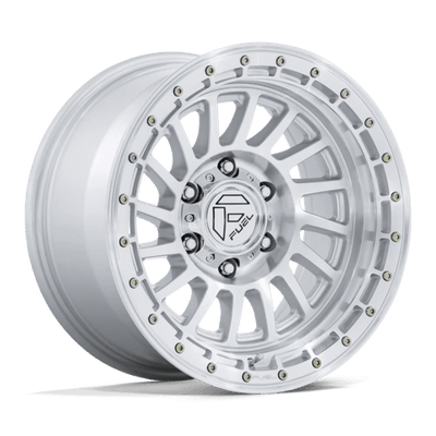 20x9 | 6x5.5 | 20 | 106.10 | Fuel 1PC | GLOSS SILVER W MACHINED FACE FC897SD20906820