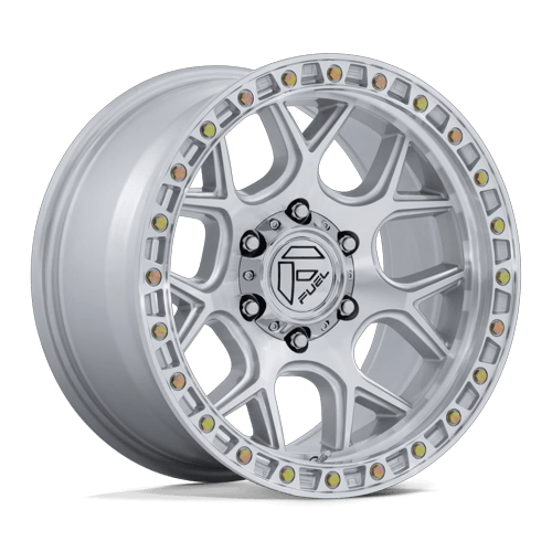 17x9 | 6x5.5 | 1 | 106.10 | Fuel 1PC | GLOSS SILVER W MACHINED FACE FC908SD17906801