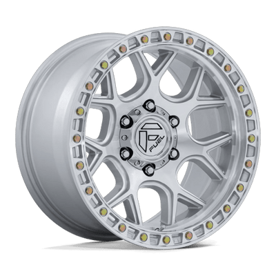 17x9 | 6x5.5 | -12 | 106.10 | Fuel 1PC | GLOSS SILVER W MACHINED FACE FC908SD17906812N