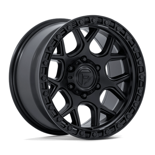20x9 | 6x5.5 | 1 | 106.10 | Fuel 1PC | MATTE BLACK W GLOSS BLACK LIP FC908MB20906801