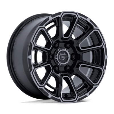 17x9 | 6x5.5 | 1 | 106.10 | Fuel 1PC | GLOSS BLACK DARK TINTED CLEAR FC910BT17906801