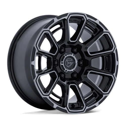 17x9 | 6x5.5 | 1 | 106.10 | Fuel 1PC | GLOSS BLACK DARK TINTED CLEAR FC910BT17906801