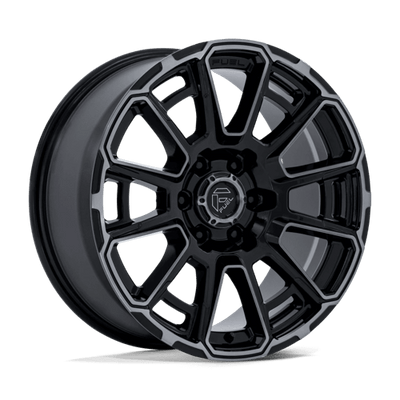 20x9 | 6x5.5 | 20 | 106.10 | Fuel 1PC | GLOSS BLACK DARK TINTED CLEAR FC910BT20906820