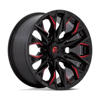 20x9 | 6x135 | 1 | 87.10 | Fuel 1PC | GLOSS BLACK MILLED W CANDY RED D82320908950