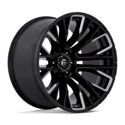 22x12 | 6x5.5 | -44 | 106.10 | Fuel 1PC | GLOSS BLACK MILLED D84922208447