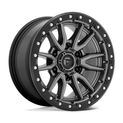 18x9 | 6x5.5 | 20 | 106.10 | Fuel 1PC | MATTE GUNMETAL BLACK BEAD RING D68018908457
