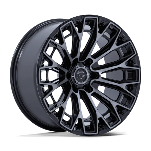 20x10 | 6x5.5 | -18 | 106.10 | Fuel 1PC | GLOSS BLACK W MACHINED DARK TINT FACE FC882BT20106818N