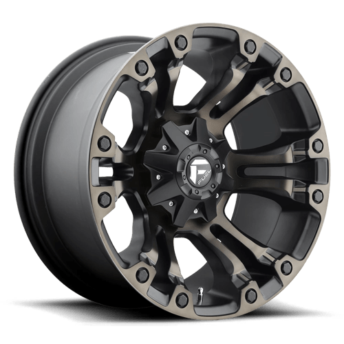 20x10 | 5x4.5 5.0 | -18 | 78.10 | Fuel 1PC | MATTE BLACK DOUBLE DARK TINT D56920002647A