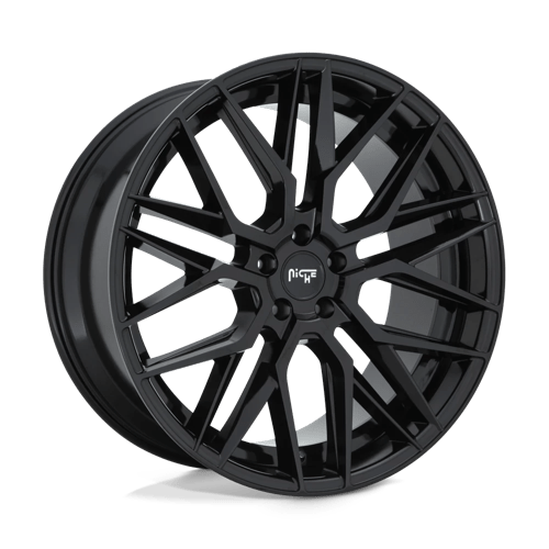 22x9 | 5x5.0 | 35 | 71.50 | Niche 1PC | GLOSS BLACK M224229075+35