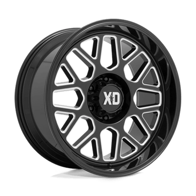 20x10 | 8x6.5 | -18 | 125.10 | XD | GLOSS BLACK MILLED XD84921080318N