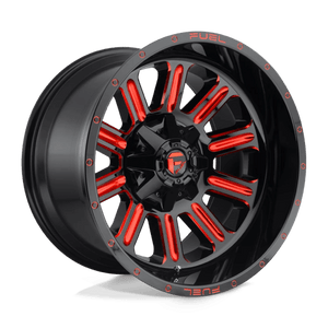 18x9 | 6x135 5.5 | 20 | 106.10 | Fuel 1PC | GLOSS BLACK RED TINTED CLEAR D62118909857