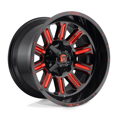 18x9 | 5x4.5 5.0 | -12 | 78.10 | Fuel 1PC | GLOSS BLACK RED TINTED CLEAR D62118902645