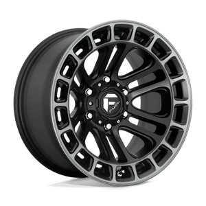 20x9 | 6x5.5 | 01 | 106.10 | Fuel 1PC | MATTE BLACK DOUBLE DARK TINT MACHINED D72020908450