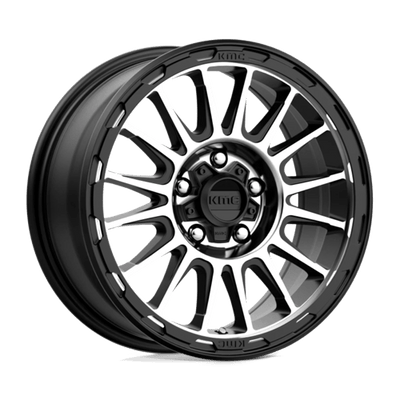 17x8 | 5x4.25 | 38 | 72.56 | KMC | SATIN BLACK MACHINED KM54278045538