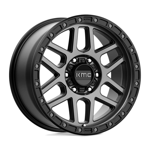 18x9 | 6x5.5 | 18 | 106.10 | KMC | SATIN BLACK W GRAY TINT KM54489068418