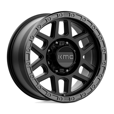 18x9 | 8x170 | 18 | 125.10 | KMC | SATIN BLACK W GLOSS BLACK LIP KM54489087718