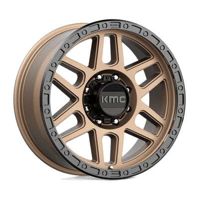 17x9 | 8x6.5 | 18 | 125.10 | KMC | MATTE BRONZE W BLACK LIP KM54479080618