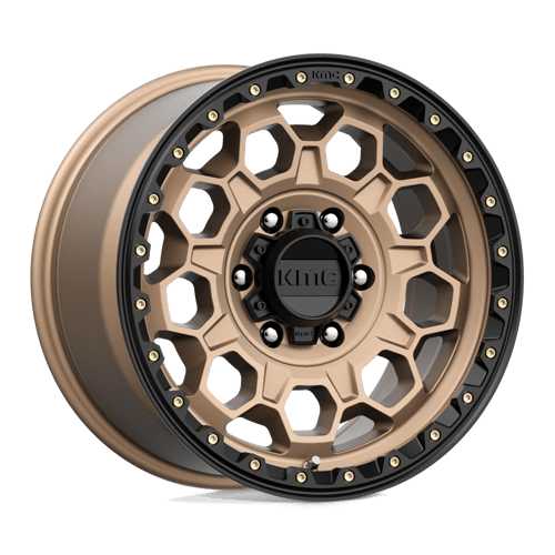 17x9 | 6x5.5 | 18 | 106.10 | KMC | MATTE BRONZE W BLACK LIP KM54579068618