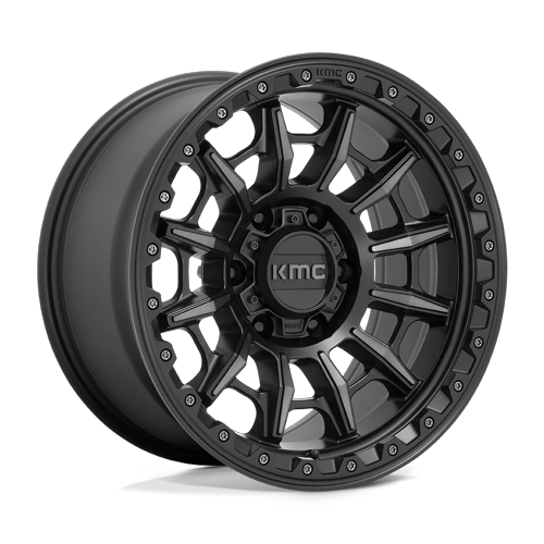17x9 | 5x5.0 | 0 | 71.50 | KMC | SATIN BLACK W GRAY TINT KM54779050400