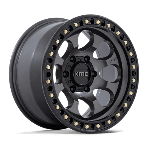 17x9 | 5x5.0 | -12 | 71.50 | KMC | ANTHRACITE W SATIN BLACK LIP KM550AB17905012N
