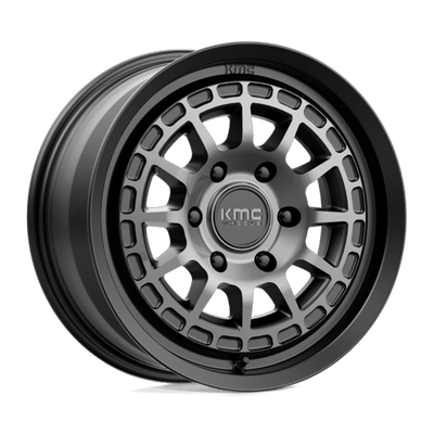 17x8 | 6x5.5 | 35 | 100.30 | KMC | SATIN BLACK W GRAY TINT KM71978062435