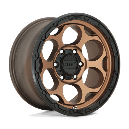 17x9 | 5x5.0 | -12 | 71.50 | KMC | MATTE BRONZE W BLACK LIP KM54179050612N