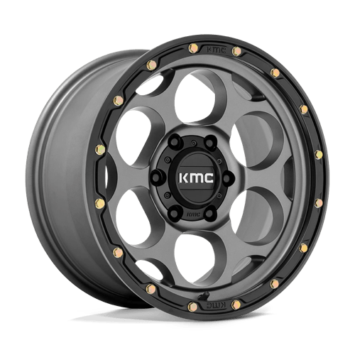 17x9 | 6x5.5 | -12 | 106.10 | KMC | SATIN GRAY W BLACK LIP KM54179068912N