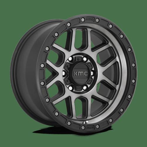 17x9 | 6x5.5 | -12 | 106.10 | KMC | SATIN BLACK W GRAY TINT KM54479068412N