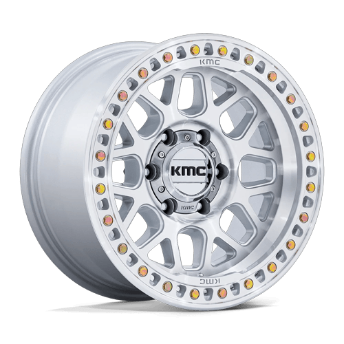 17x9 | 8x6.5 | -12 | 125.10 | KMC | GLOSS SILVER W MACHINED FACE KM54979080412N