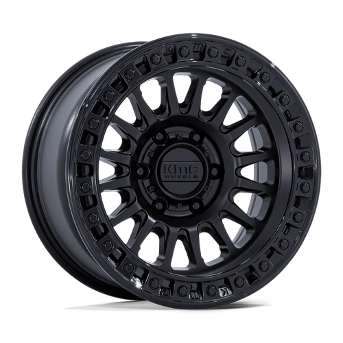 18x9 | 6x5.5 | 30 | 106.10 | KMC | MATTE BLACK W GLOSS BLACK LIP KM552MB18906830