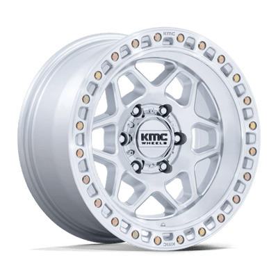 17x8.5 | 6x5.5 | 25 | 106.10 | KMC | GLOSS SILVER W MACHINED FACE KM553SD17856825